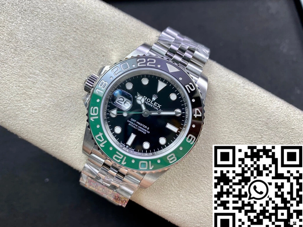 M126720vtnr-0002 Clean GMT Master Factory Dial Rolex II Black 0214